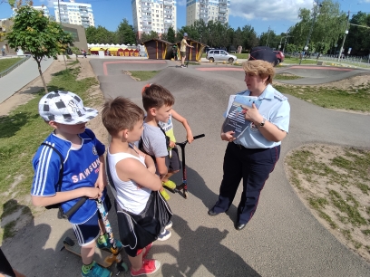 На территории Ленинского городского округа в рамках летнего курортного сезона проведена акция «Безопасный двор»