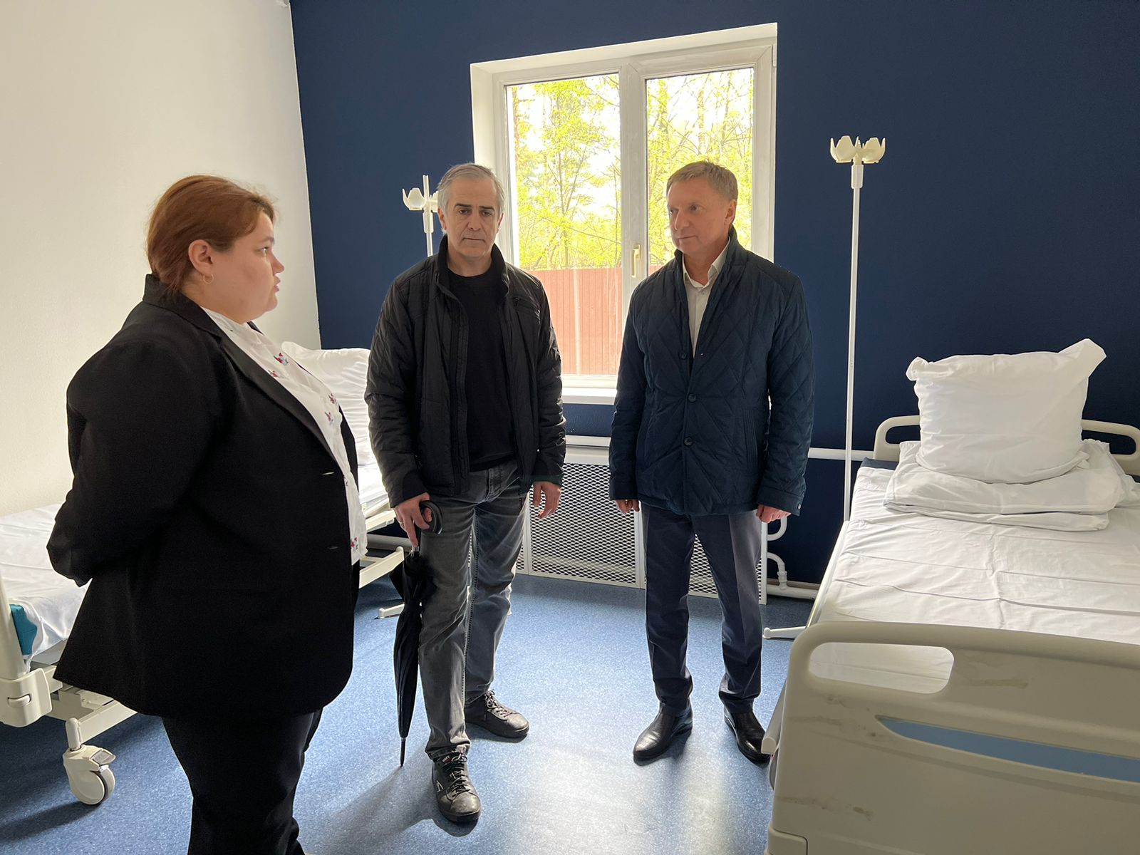 Депутат Мособлдумы Владимир Жук посетил амбулаторию в Расторгуево