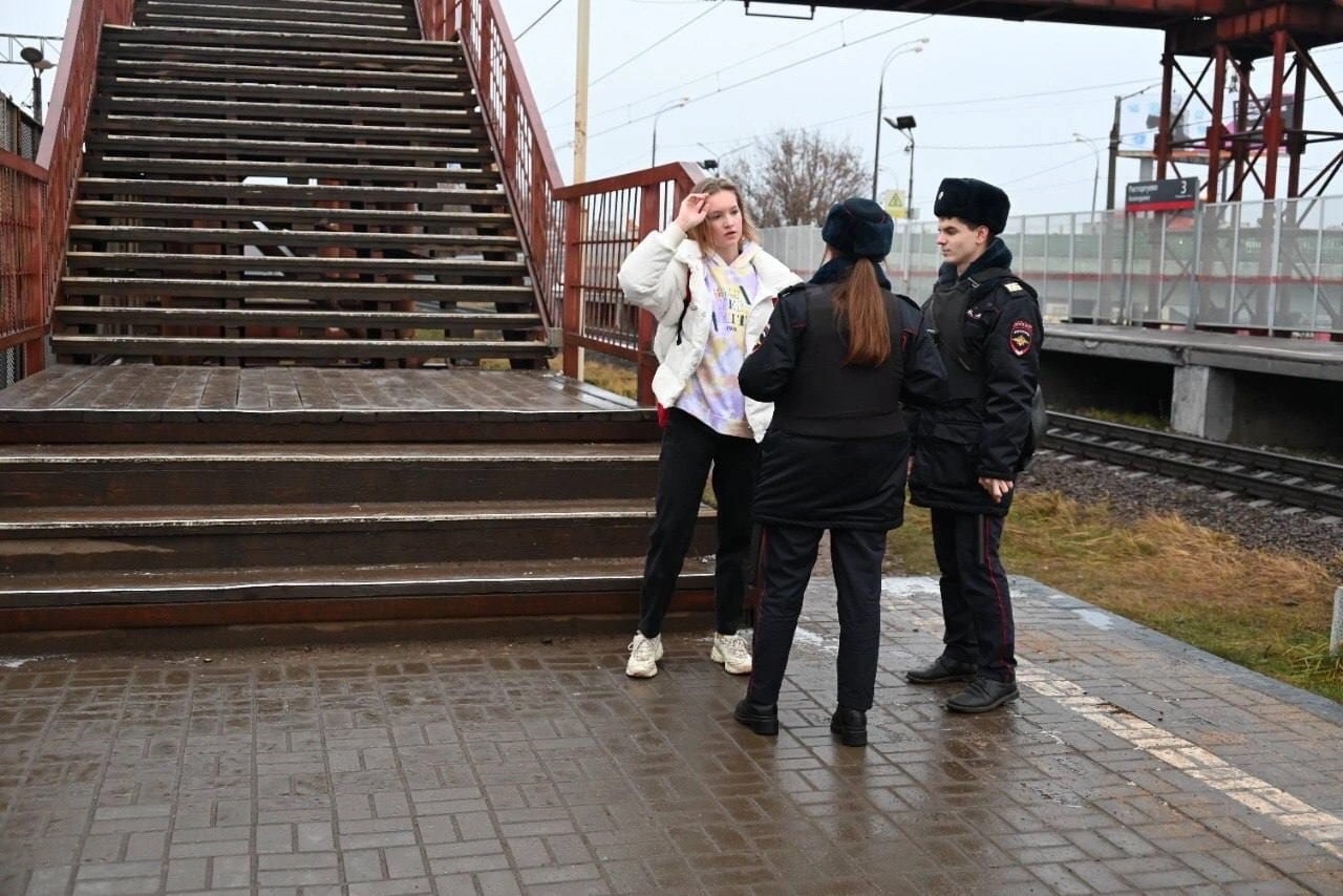 На станции Расторгуево в Видном состоялся очередной профилактический рейд