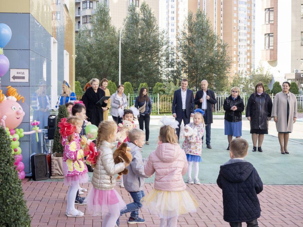 Детский сад на 285 мест открылся в Ленинском округе