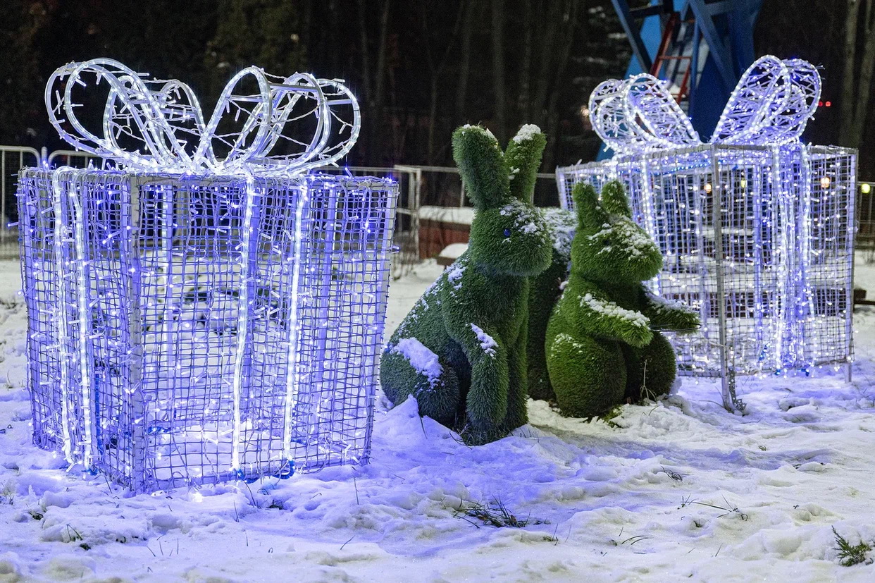 1 декабря - Парад Дедов Морозов в Видном и открытие зимнего сезона