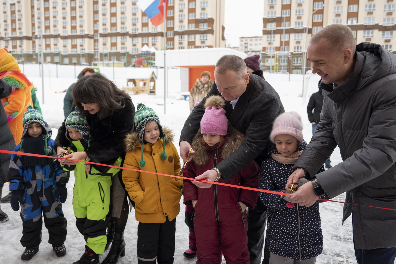 Новый детский сад открылся в посёлке Лопатино