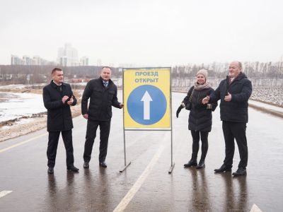 Новый выезд на трассу М4 «Дон» открыли в Ленинском округе