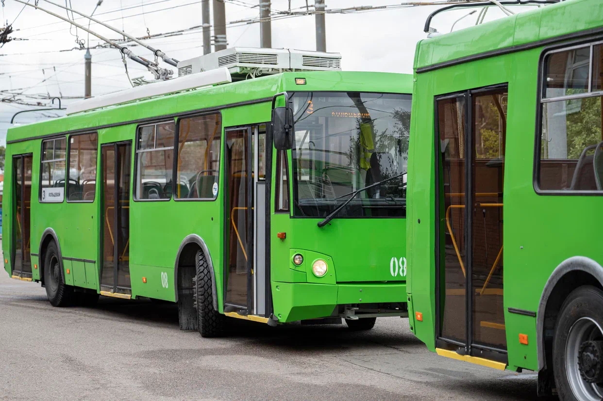 Видновский троллейбусный парк пополнился двумя новыми троллейбусами