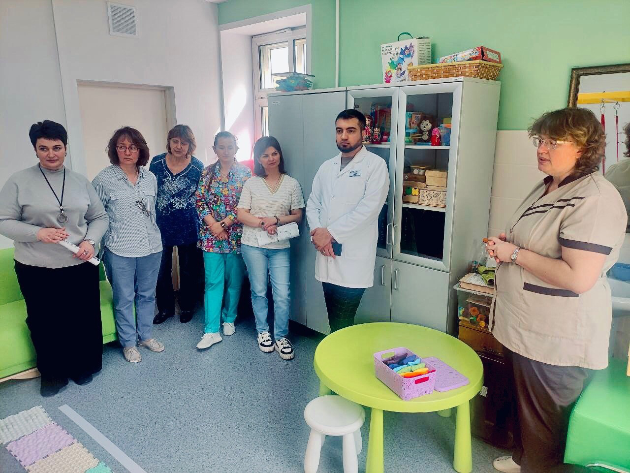 В детской поликлинике в Видном медики поделились опытом с коллегами из соседнего округа 