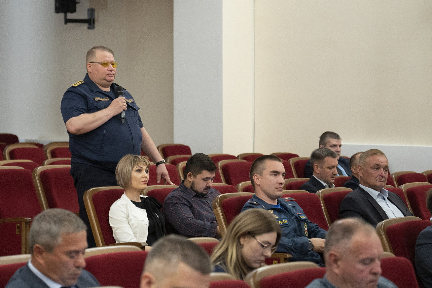 Алексей Спасский провел оперативное совещание с руководящими должностными лицами округа
