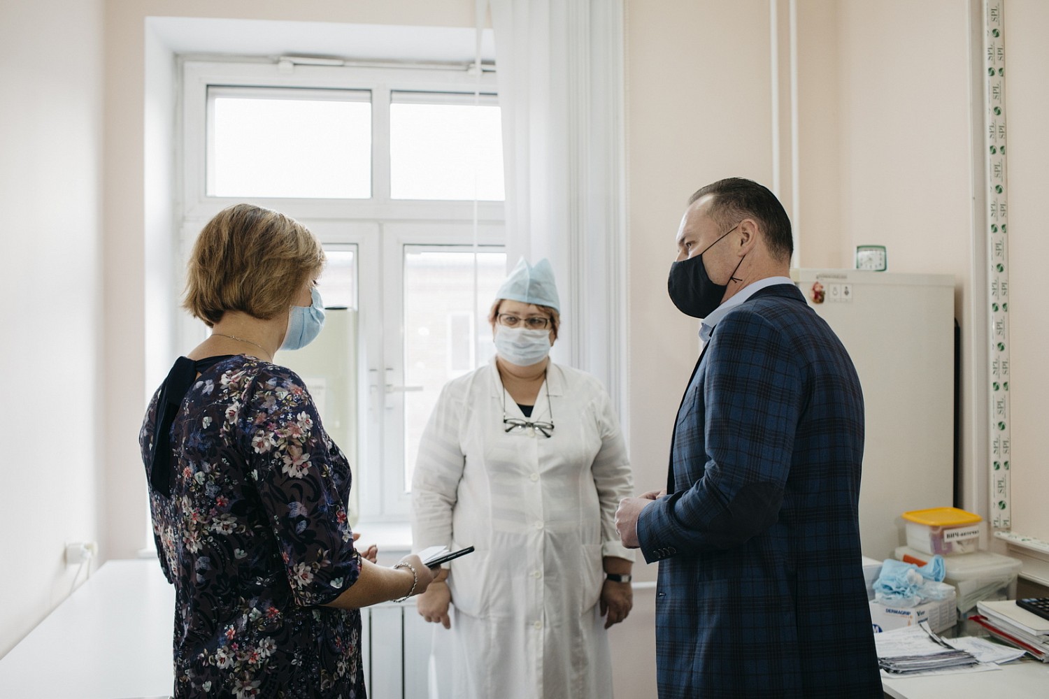 Алексей Спасский проверил готовность медучреждений округа к вакцинации от коронавируса