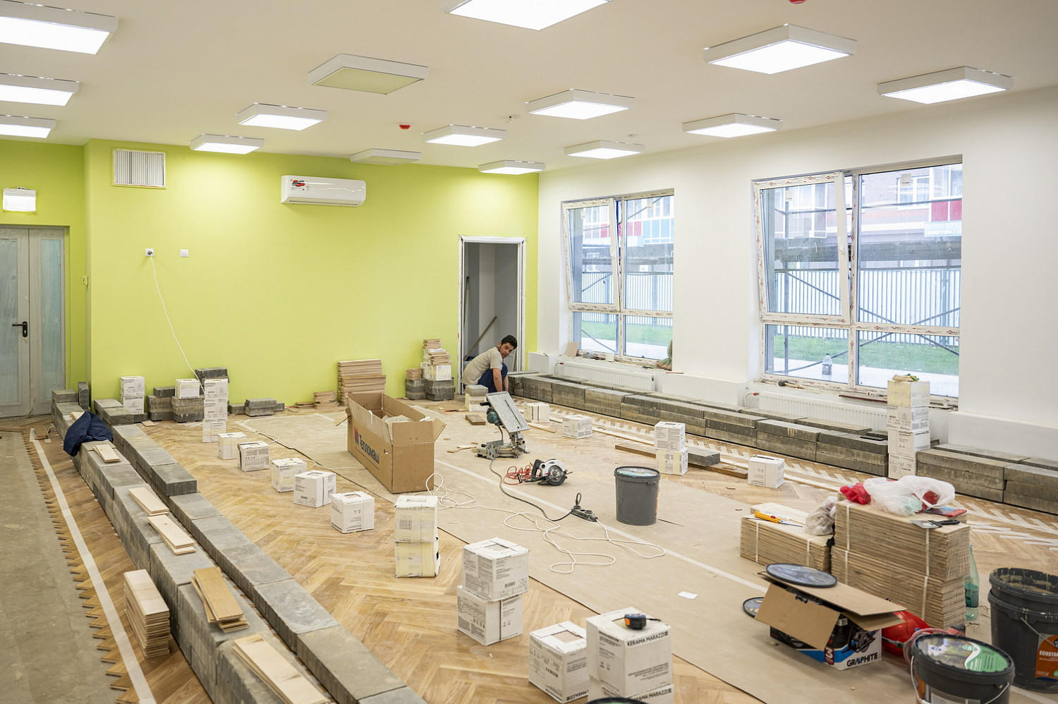 Завершается строительство детского сада в ЖК «Пригород Лесное»