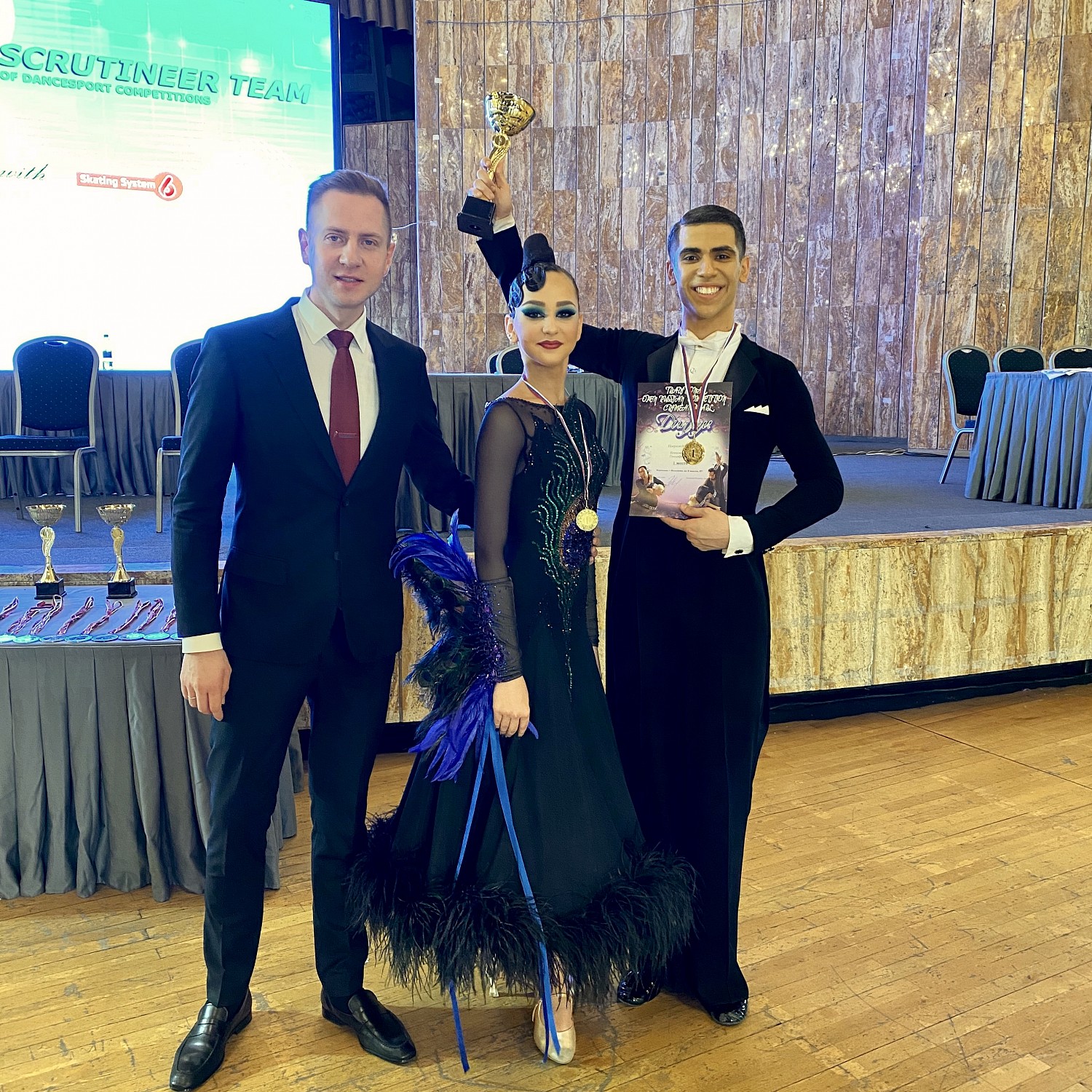 С 1 по 7 декабря спортсмены Ленинского городского округа представляли муниципалитет на Всероссийском танцевальном турнире в Ялте